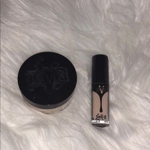 Kat Von D Translucent setting powder & concealer